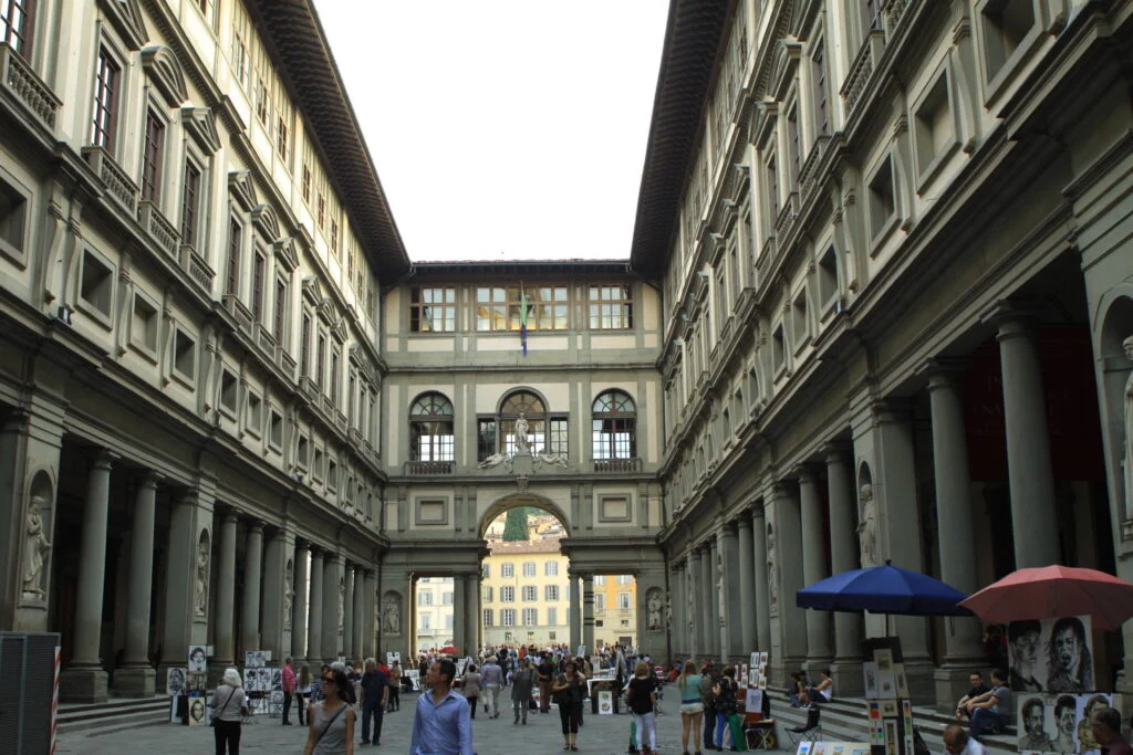 Uffizi Gallery real photo