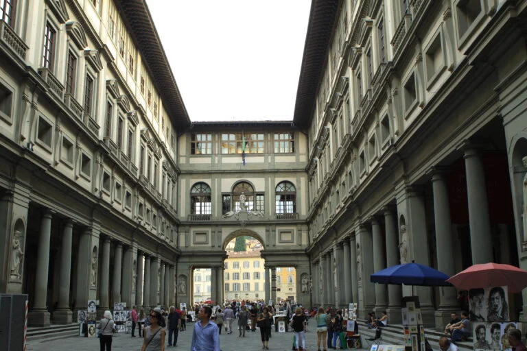 Uffizi Gallery real photo