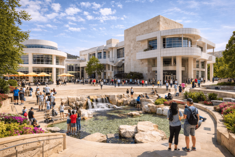 The Getty Center Review museum image