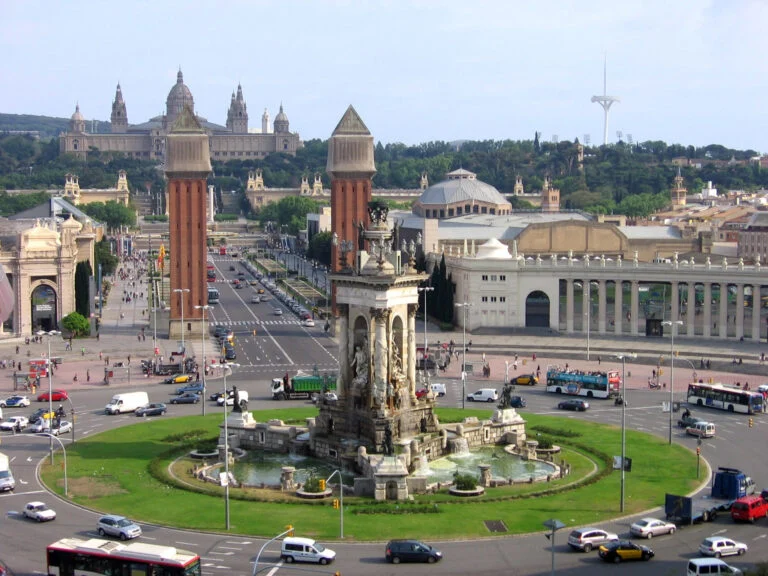 The Museu Nacional d'Art de Catalunya (MNAC) real photo
