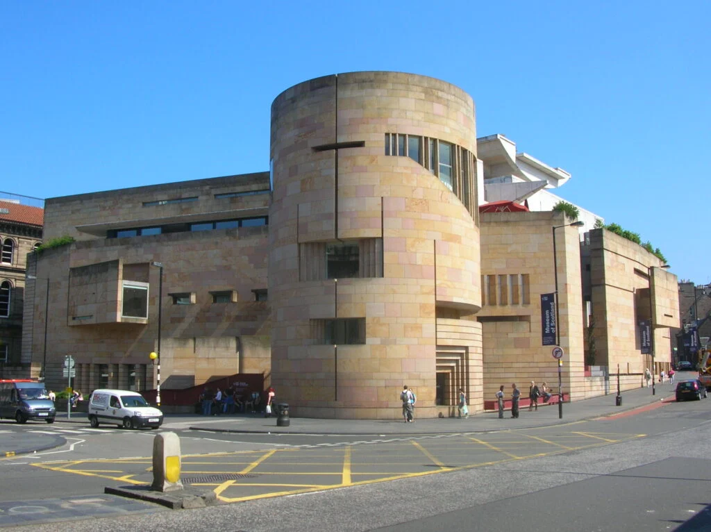 National Museum of Scotland real photo