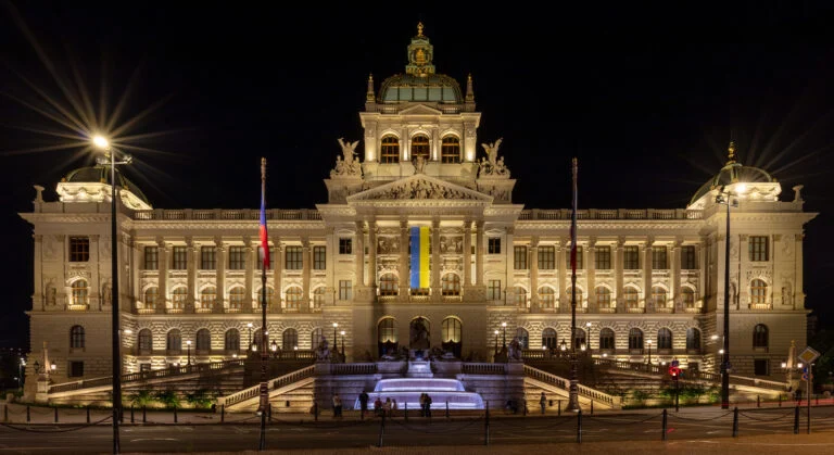 National Museum Prague real photo