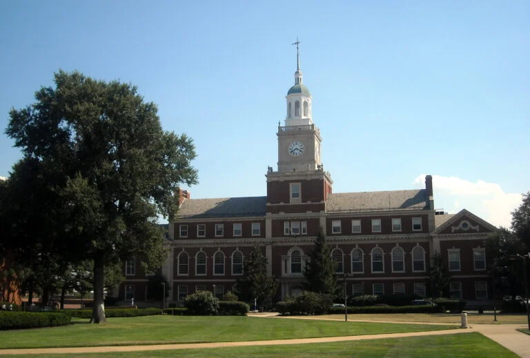 Howard University Museum;Moorland Spingarn Research Center real photo