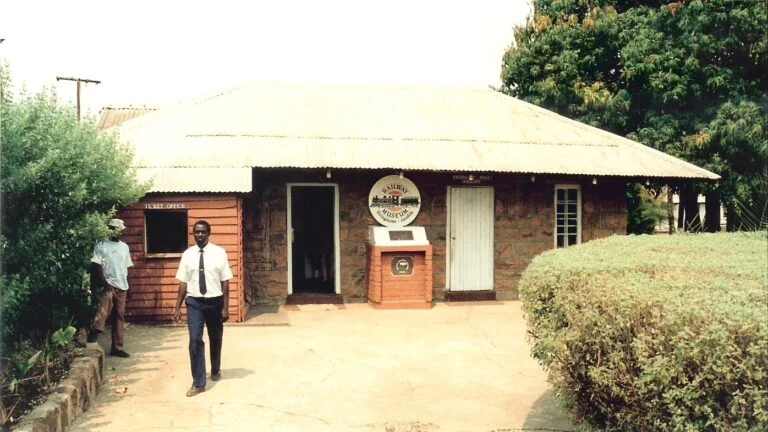 Livingstone Railway Museum real photo