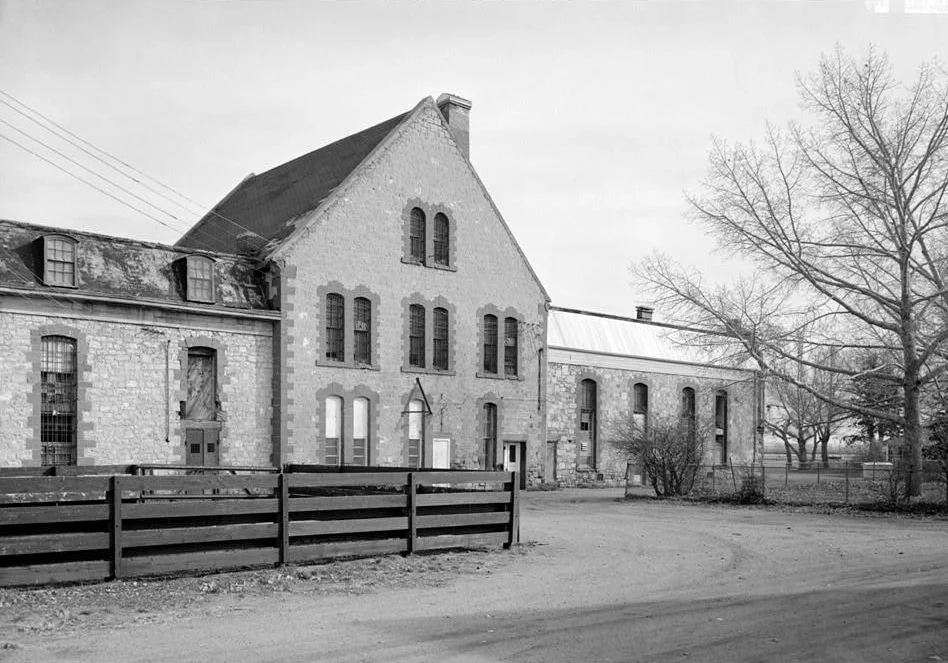 Wyoming Territorial Prison State Historic Site real photo