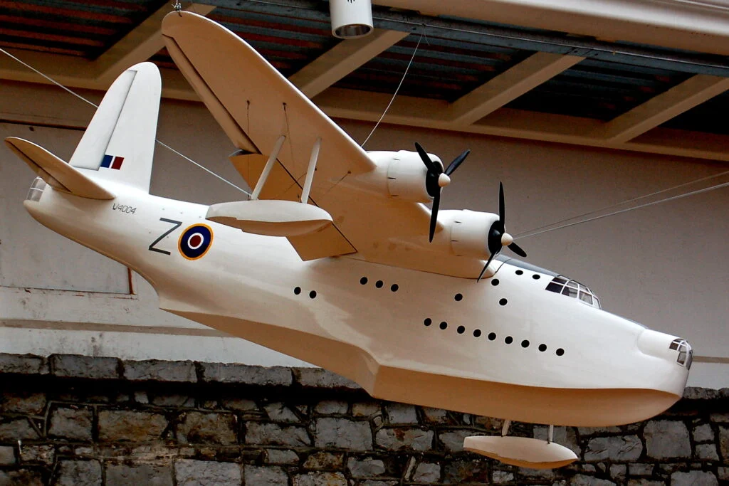 Foynes - Main Street - Foynes Flying Boat Museum - Small Flying Boat Model - geograph.org.uk - 3064554