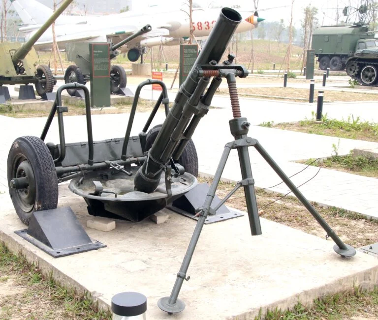 Chinese 120mm K55 Mortar