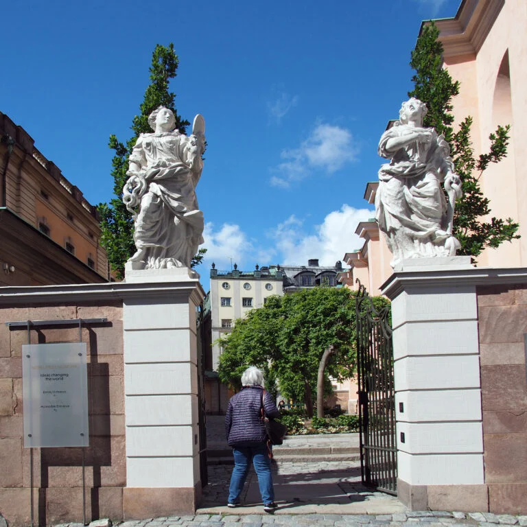 Nobel Prize Museum Entrance Stockholm 20240611