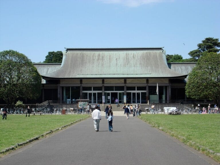 Entrance of the Edo-Tokyo Open Air Architectural Museum