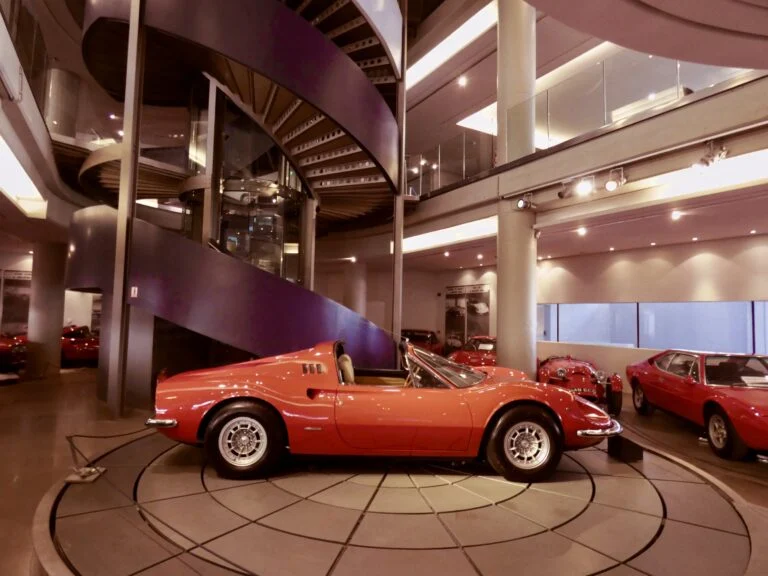 Interior of the Hellenic Motor Museum