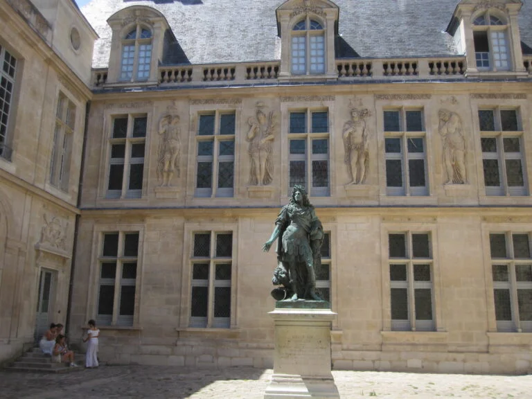 Statue of Louis XIV at the Musée Carnavalet