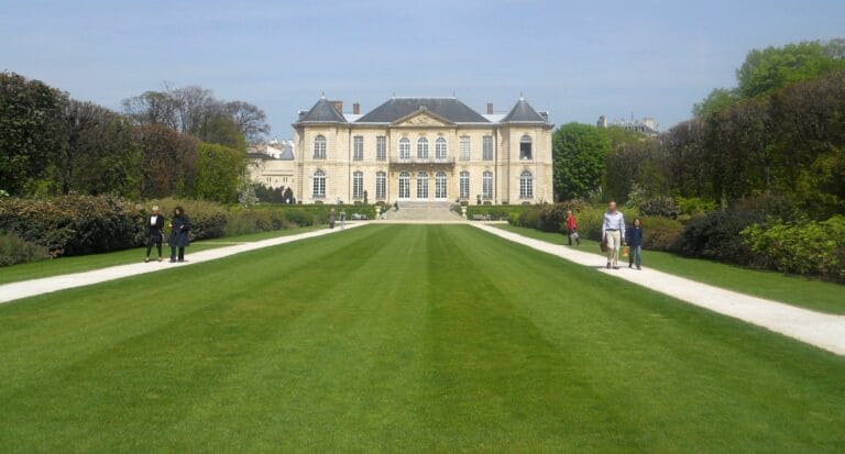 Musée Rodin and garden, Paris 21 April 2010