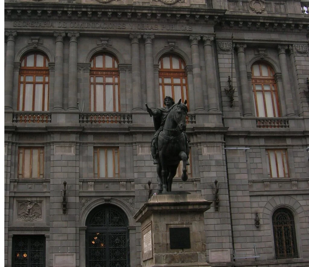 Museo Nacional de Arte and El Caballito, Plaza Manuel Tolsá, Mexico City