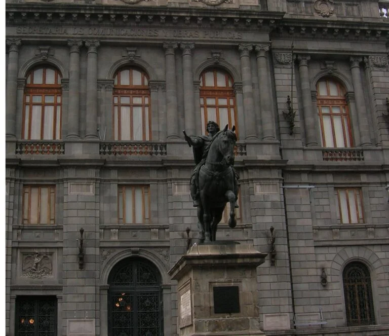 Museo Nacional de Arte and El Caballito, Plaza Manuel Tolsá, Mexico City