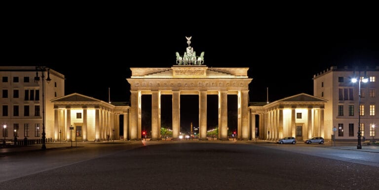 Brandenburger Tor nachts