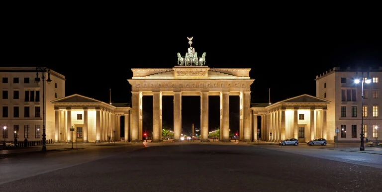 Brandenburger Tor nachts