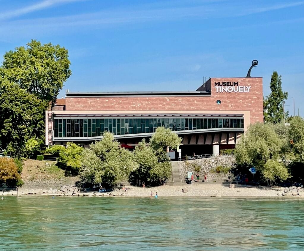 Museum Tinguely from across the Rhine in Basel, Switzerland (August 2025)