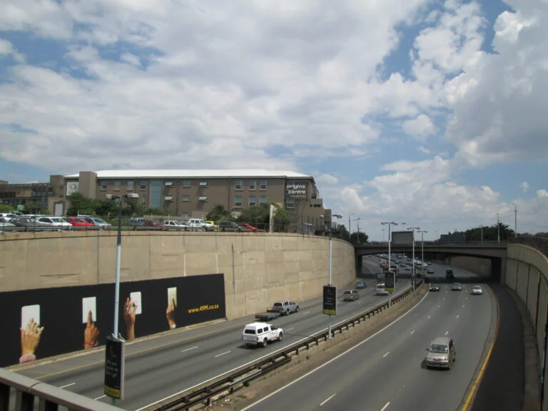 Origins Centre and M1 highway