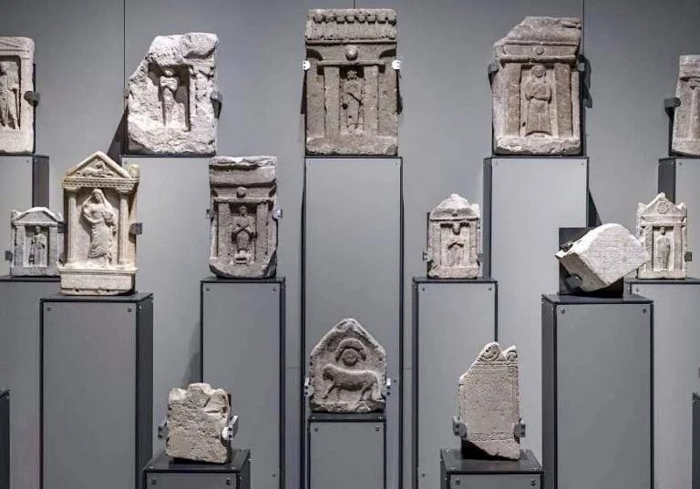 Punic steles in Archaeological Museum of Turin 2023 01