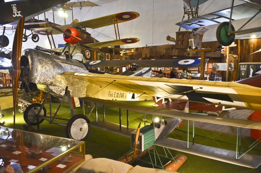 Fokker E.III replica - San Diego Air & Space Museum (9441798888)