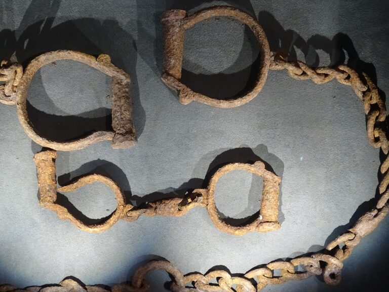 18th-Century Slave Shackles from Tamale, Northern Ghana - International Slavery Museum - Liverpool - England (28144996426)