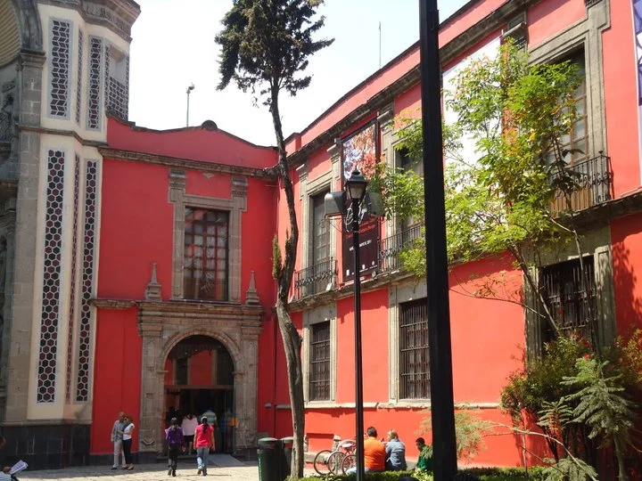 Entrance of the Museo Franz Mayer