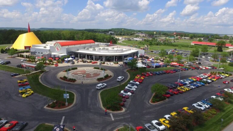 National Corvette Museum from Above