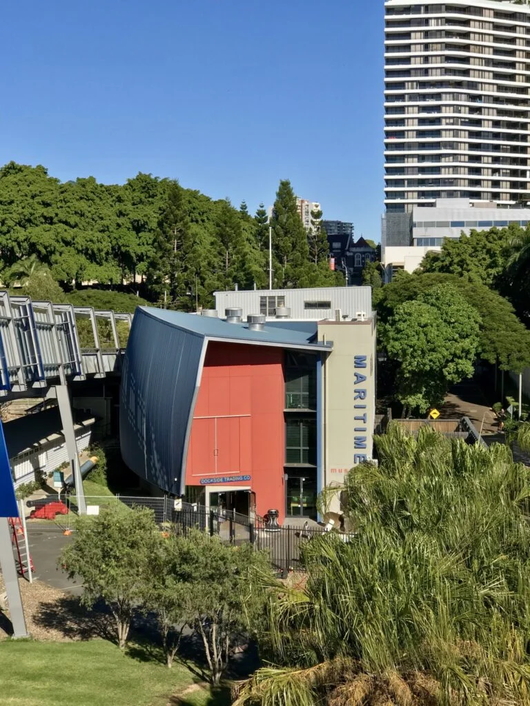Queensland Maritime Museum Dockside entrance, Brisbane, Australia