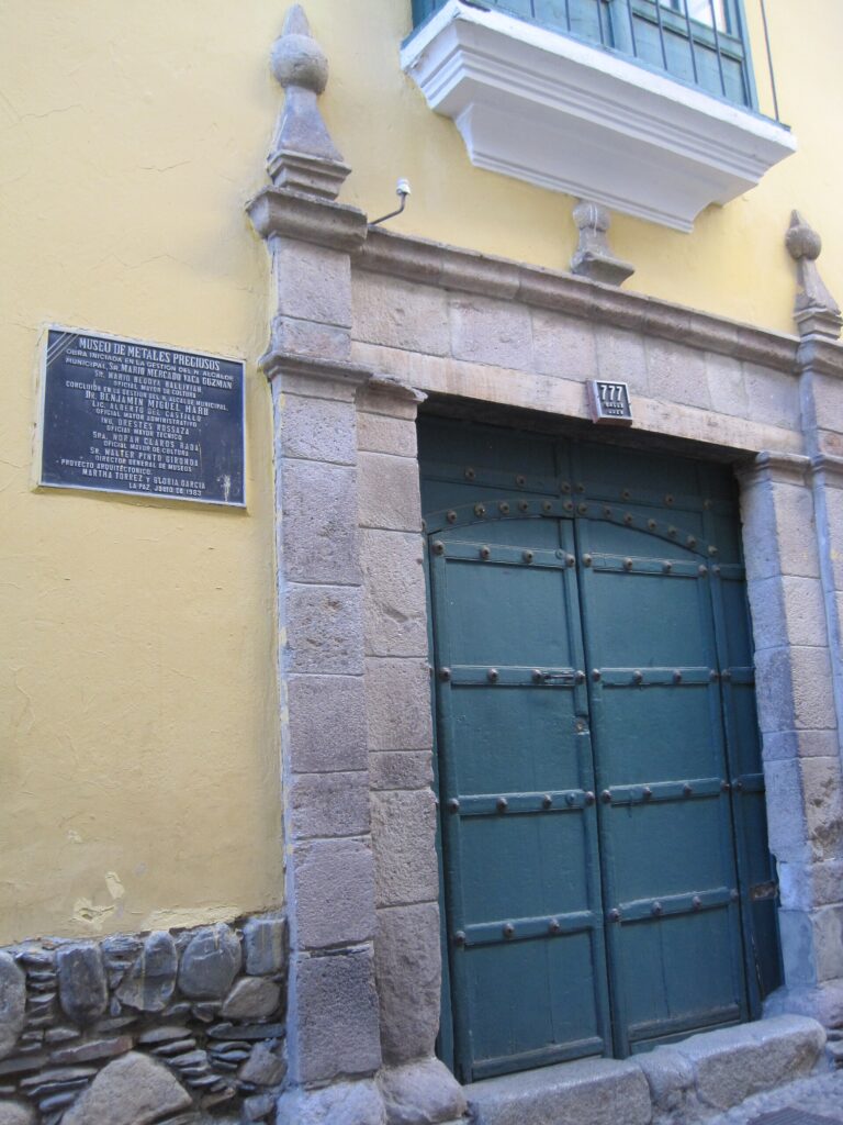Museo de Metales preciosos, La Paz, Bolivia